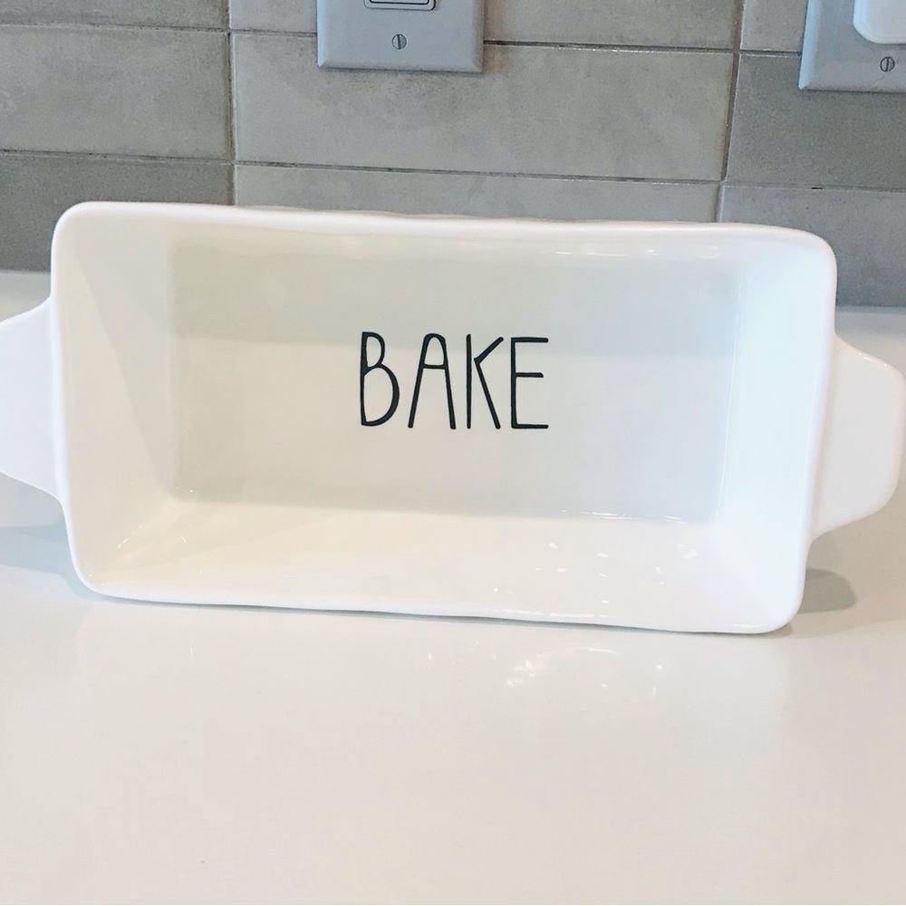 Ceramic Baking / Loaf Pan - 9” x 5” x 3” - UNBRANDED - NEW